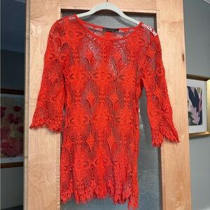 Crochet shirt by Cortefiel size XS